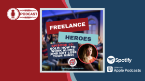 EPISODE 40 – SOLO: HOW TO WORK ALONE (AND NOT LOSE YOUR MIND) – WITH REBECCA SEAL