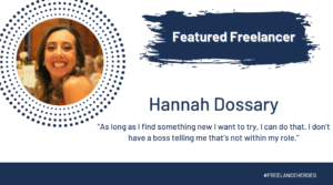 Hannah Dossary, Digital Designer