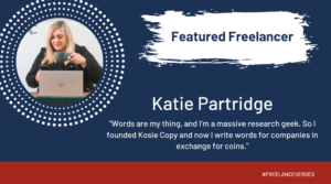 Katie Partridge, Freelance Copywriter
