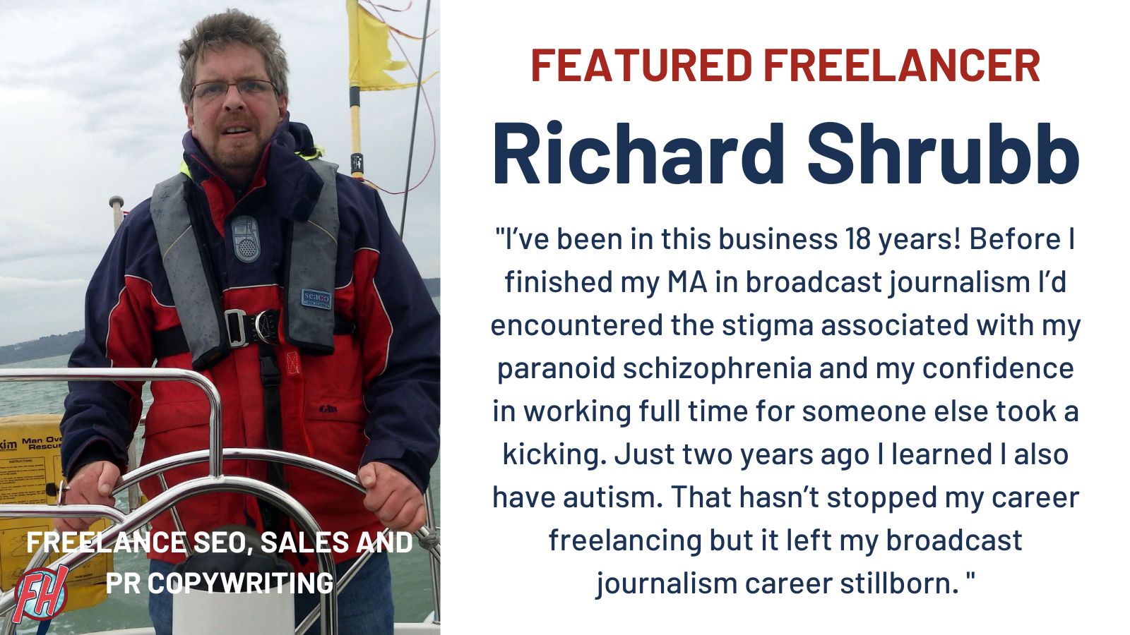 Richard Shrubb featured freelancer