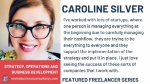 Caroline Silver, Strategy and Operations featured freelancer interview