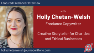 Featured Freelancer Holly Chetan-Welsh Copywriter Page Banner