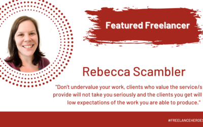 Featured Freelancer: Rebecca Scambler, Graphic Designer